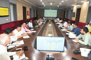 Collector Room Meeting Jabalpur